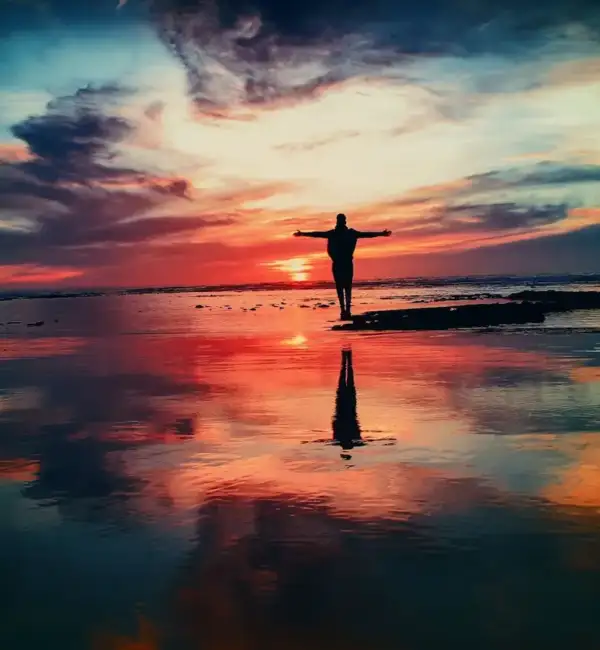 Christian praying with an open Bible, seeking God's healing, protection, guidance, strength, and peace through Scripture-based prayer