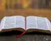 Christian reading the Bible and praying while seeking to live a faith-filled life through biblical principles, spiritual growth, and daily devotion